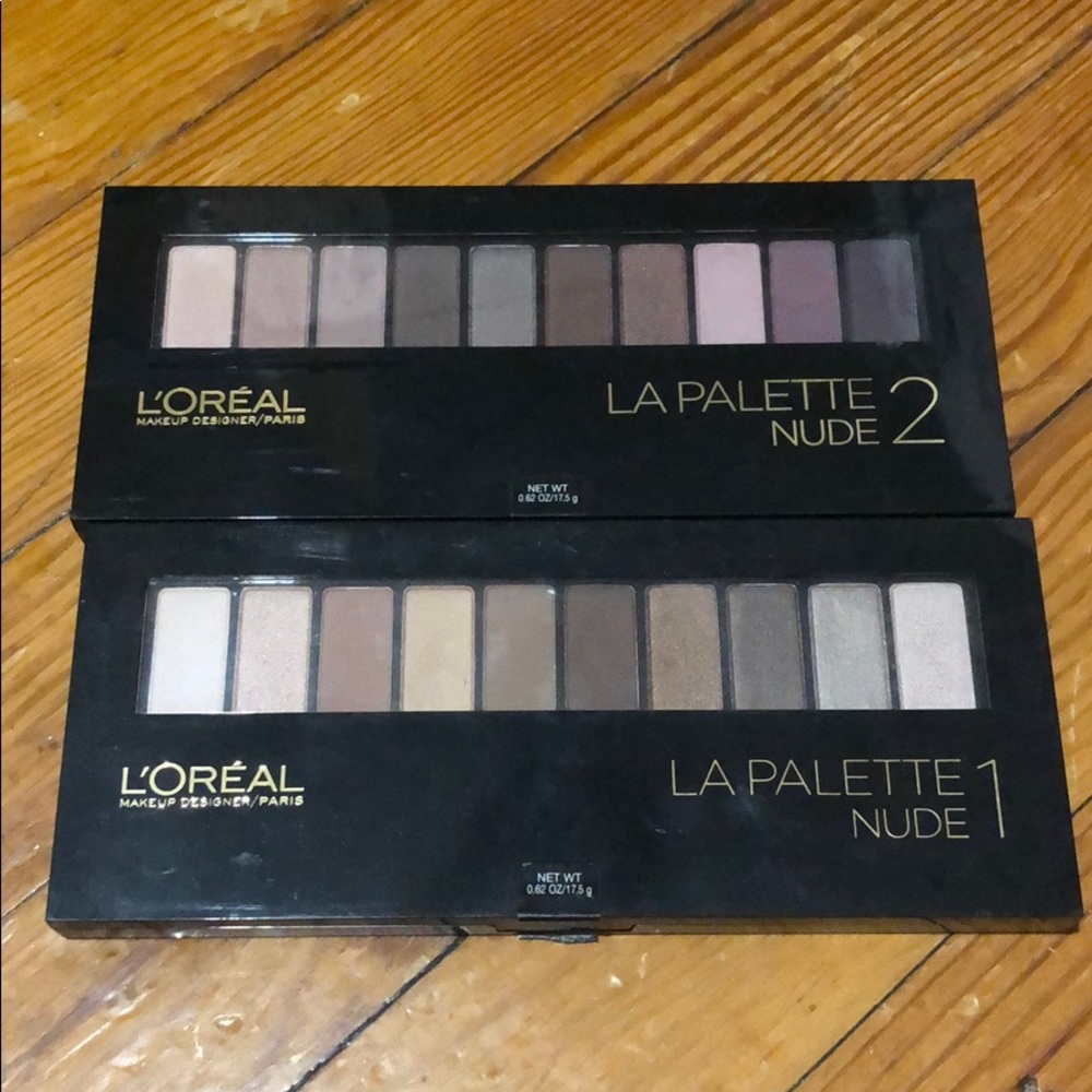 L’Oréal La Palette Nude 1 & 2